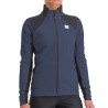 женская разминочная куртка Sportful Squadra W тёмно-синяя